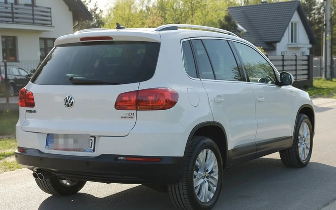 Volkswagen Tiguan cena 59900 przebieg: 153000, rok produkcji 2013 z Dolsk małe 781